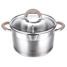 Кастрюля LARA Берлин, 4.4 л, сталь