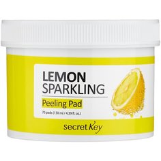 Secret Key пилинг-диски для лица Lemon sparkling peeling pad 70 шт.