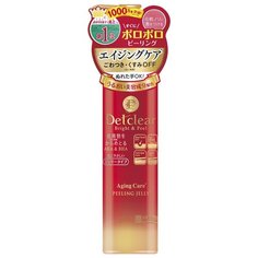 Meishoku пилинг-гель для лица Detclear Peeling Jelly Aging Care с AHA&BHA с эффектом сильного скатывания для зрелой кожи 180 мл