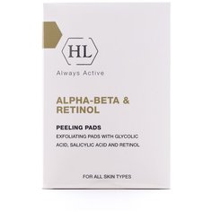 Holy Land салфетки для лица Alpha-beta & Retinol Peeling Pads отшелушивающие 24 шт.