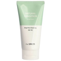 The Saem скраб Natural Condition Scrub Foam Deep pore cleansing 150 мл