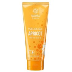 Asiakiss пилинг-гель для лица Apricot peeling gel с экстрактом абрикоса 180 мл