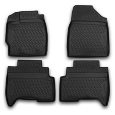 Комплект ковриков салона ELEMENT CARLIF00005 для Lifan X50 4 шт. черный