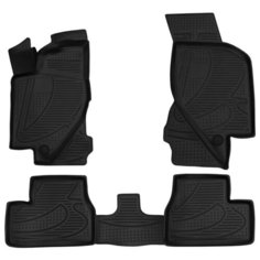 Комплект ковриков салона FORMAT F520250E1 для LADA (ВАЗ) Granta 4 шт. черный