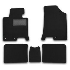 Комплект ковриков салона KLEVER 03204722110kh для Hyundai i40 5 шт. черный Клевер