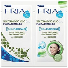 FRIA салфетки влажные с мягким скрабом Pulizia Profonda 2 шт.