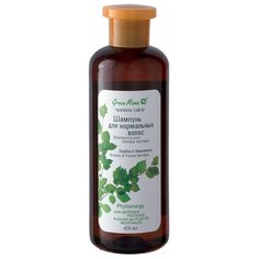 Green Mama шампунь Формула тайги для нормальных волос Береза и Земляника, 400 мл