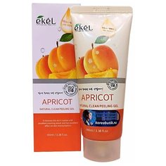 Ekel Пилинг-скатка Natural Clean Peeling Gel Apricot с экстрактом абрикоса 100 мл