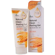 Ekel Пилинг-скатка Natural Clean Peeling Gel Rice Bran с экстрактом коричневого риса 180 мл