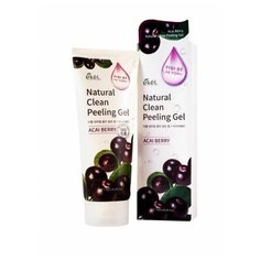 Ekel Пилинг-скатка Natural Clean Peeling Gel Acai Berry с экстрактом ягод асаи 180 мл