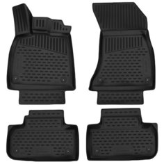 Комплект ковриков салона ELEMENT 3D0425210k для Audi Q5 4 шт. черный