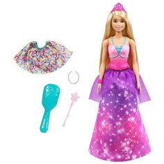 Кукла Barbie Дримтопия 2-в-1 Принцесса, GTF92