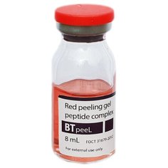 BTpeel пилинг-ревитализант красный Red Peeling Gel с пептидым комплексом 8 мл