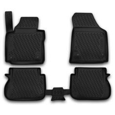 Комплект ковриков салона ELEMENT CARVLK00003 для Volkswagen Caddy 4 шт. черный