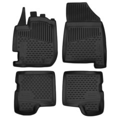 Комплект ковриков салона ELEMENT 4154210k для Renault Duster 4 шт. черный