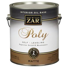 Лак ZAR Interior Oil Base Poly матовый полиуретановый бесцветный 3.79 л