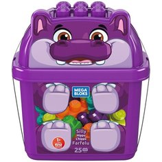 Конструктор Mega Bloks First Builders GCT46/GRV21 Животные Фиолетовый бегемот