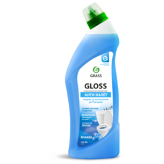 Чистящий гель для ванны и туалета "Gloss breeze" (флакон 750 мл) Grass