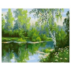 Картина по номерам Paintboy 3471 Край озер (Самарская Елена) 40х50см