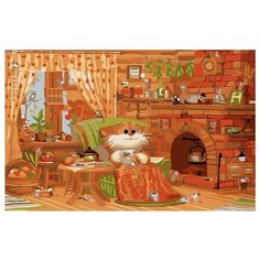 Картина по номерам Paintboy PKD 76003 Домашняя идиллия (Долотов Алексей) 20*30