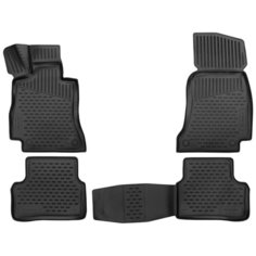 Коврики 3D в салон Element подходят для MERCEDES E-Class, 2016- W213 , 4шт. (полиуретан), ELEMENT3D01856210k