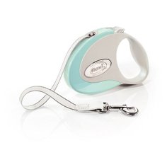 Flexi Style S - Поводок-рулетка для собак 3м до 12 кг, ремень, Мятная