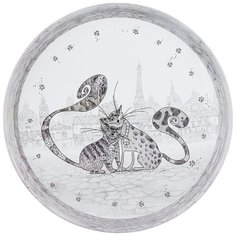 Поднос сервировочный котики 33х2,1 см Agness (898-022)