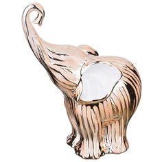 Статуэтка слон золотая коллекция 21х11 см Lefard (699-172)