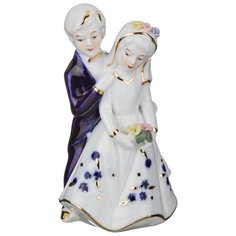 Статуэтка молодожены 8х7 см серия blau weiss Lefard (276-032)