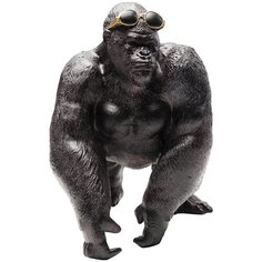 KARE Design Статуэтка Monkey, коллекция "Обезьяна" 30*30*21, Полирезин, Черный