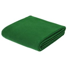 Флисовый плед Warm&Peace, зеленый Molti