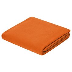 Флисовый плед Warm&Peace, оранжевый Molti