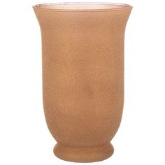 Ваза hurricane velvet caramel высота 19см Franco (316-1576)