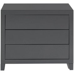 KARE Design Комод Luxury, коллекция "Роскошь" 91*74*41, Зеркальное стекло, МДФ, Серый