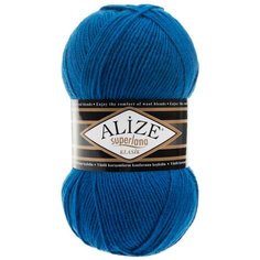 Пряжа Alize Superlana Classic (141 василек) 5 шт.
