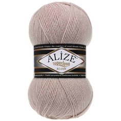 Пряжа Alize Superlana Classic (506 мол.-бежевый) 5 шт.
