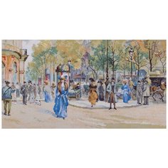 Набор для вышивания PANNA "Бульвар Капуцинок" 45x24.5 см