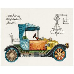 Набор для вышивания PANNA "Машина механическая" 28.5x20.5 см
