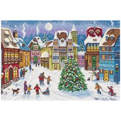 Набор для вышивания PANNA "Волшебный городок" 38x26 см