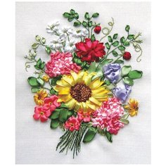 Набор для вышивания PANNA "Букет с подсолнухом" 21x27 см