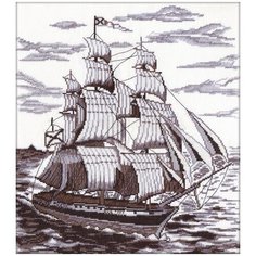 Набор для вышивания PANNA "На морских просторах" 32x36 см