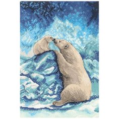 Набор для вышивания PANNA "Мишки на Севере" 18x27 см