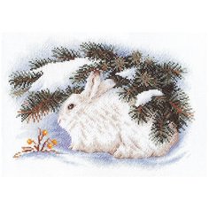 Набор для вышивания PANNA "Заяц-беляк" 28x21,5 см