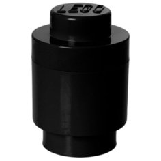 Контейнер LEGO Storage Brick 1 Round (4030) черный