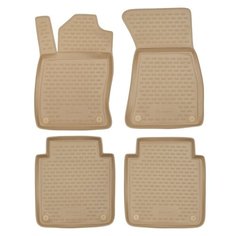 Коврики в салон Element AUDI A-4 B8, 2007-2015, АКПП, 4 шт. (полиуретан), NLC.04.13.212k