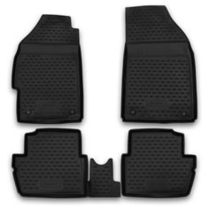 Коврики в салон Element CHEVROLET Niva 2009->, 4 шт. (полиуретан), NLC.08.14.210k