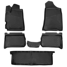 Коврики 3D в салон Element подходят для LIFAN MyWay, 2017- кроссовер, 5шт. (полиуретан), ELEMENT3D00283210k