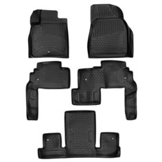 Коврики в салон Element CHEVROLET Trailblazer, 2013-> 1 шт., 3 ряд (полиуретан), ELEMENT3D0838210k