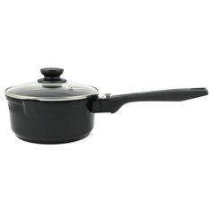 Ковш литой 1,8л съёмная ручка, стеклянная крышка Hi-Tech Nature Pan