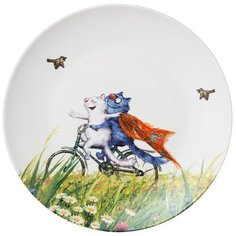 Тарелка закусочная русское поле 20,5 см Lefard (104-712)